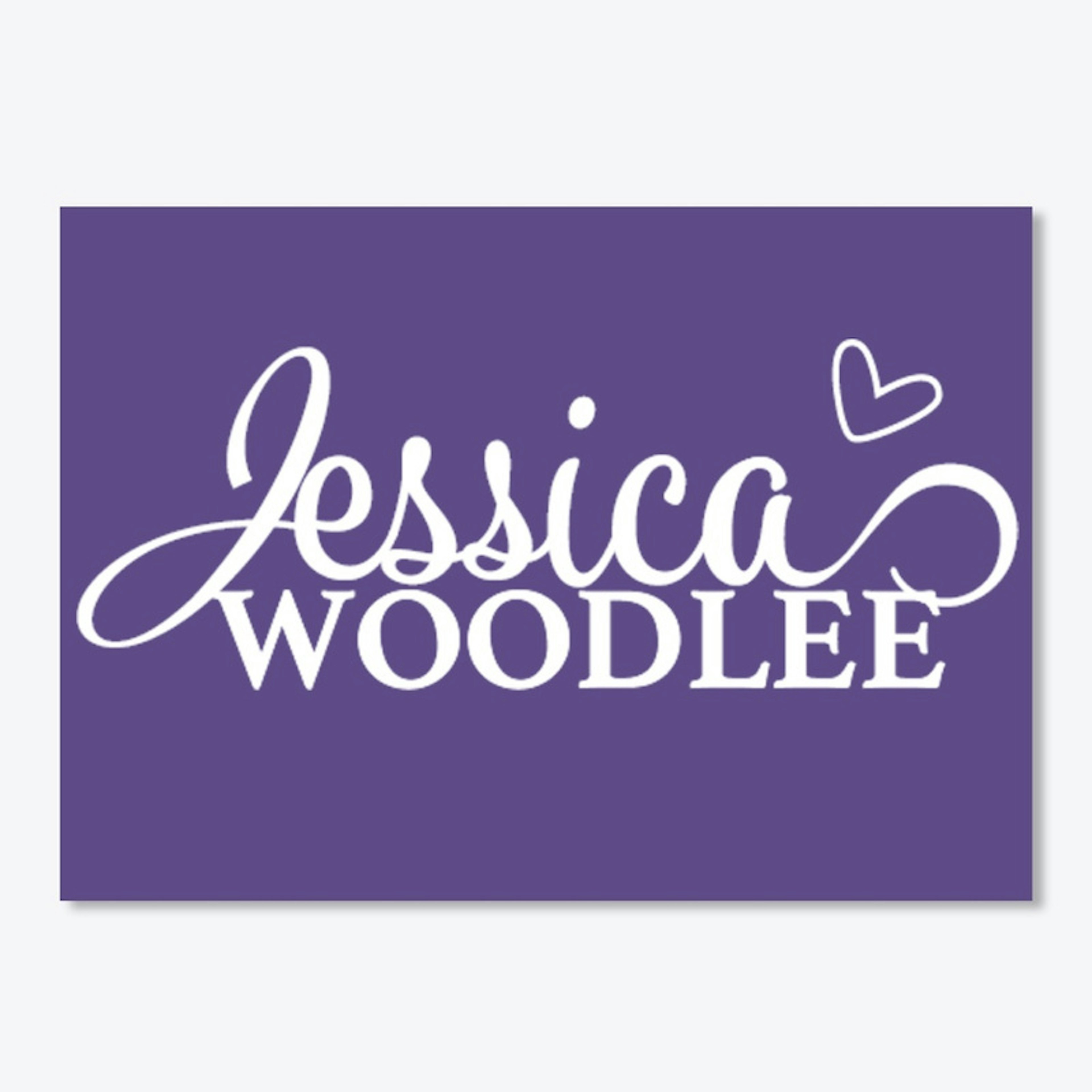 Jessica Woodlee Logo Stickers